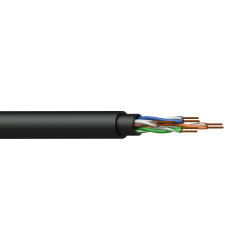 Procab BCT50U/1 Networking cable - CAT5E - U/UTP - flex 0.22 mm? - 24 AWG - HighFlex™ 100 m woo